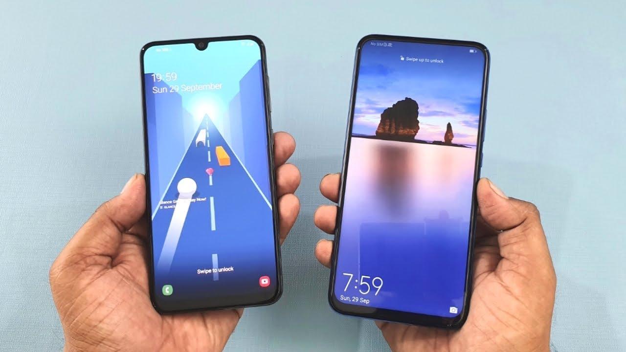 Samsung A50s vs Huawei Y9 Prime (2019) SpeedTest & Camera Comparison