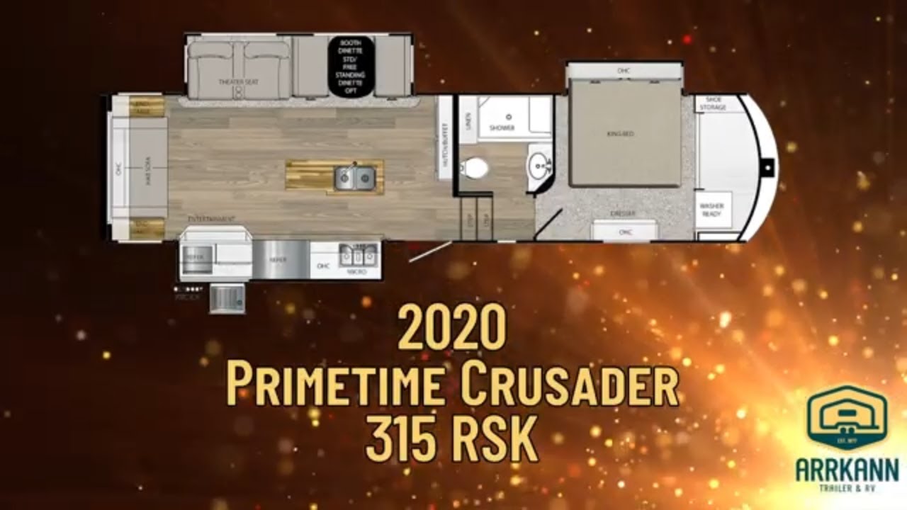 2020 Primetime Crusader 315 RSK Walkthrough Review