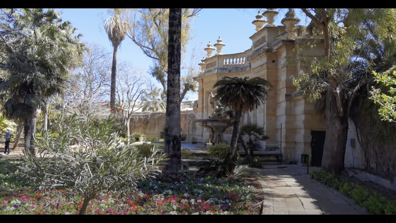 Malta - 4K - San Anton Gardens - 2022