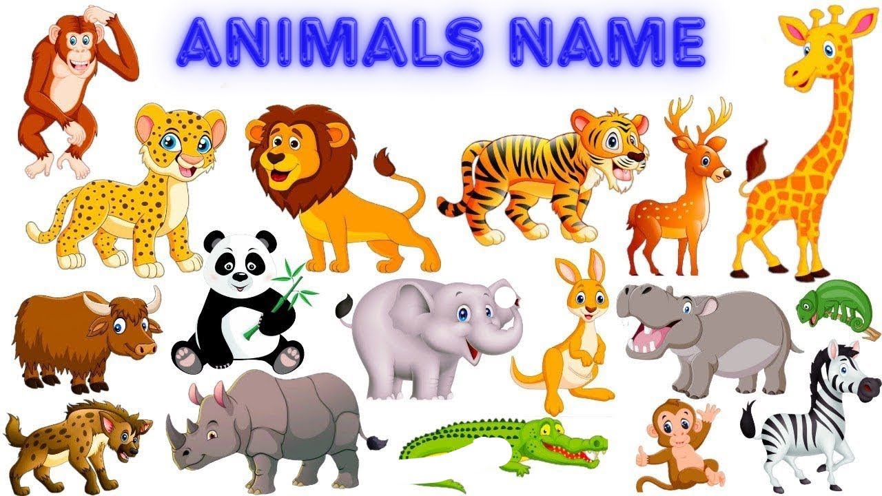 Animals Names | जानवरों के नाम | Animals name in English and Hindi | Animal