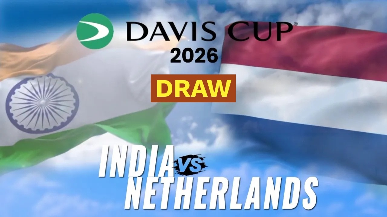 LIVE - India vs Netherlands | Davis Cup 2026 Qualifiers, Draw | Doordarshan Sports