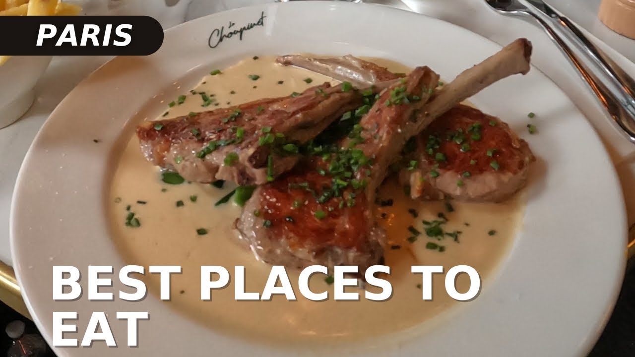 WHERE TO EAT IN Paris | Latin Quarter + Louvre & Eiffel Tower area | AFFORDABLE and TRADITIONAL!