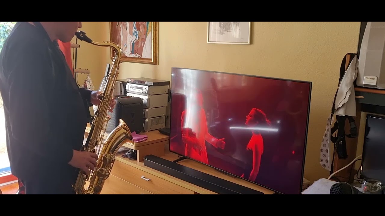 David Gray - Plus & Minus ft Talia Rae, tenor sax cover from Primošten, Croatia