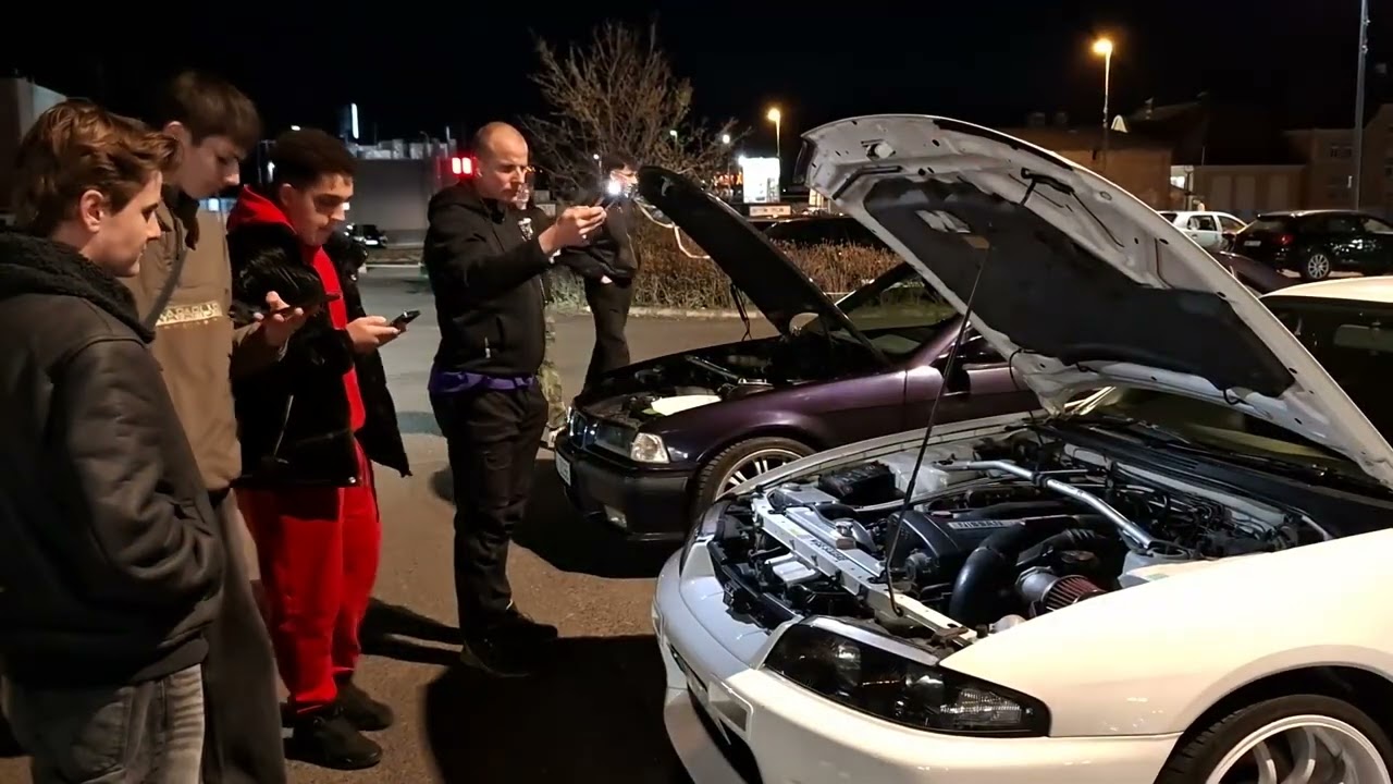 Sobotn&iacute; tuning sraz v Litoměřic&iacute;ch u Alberta