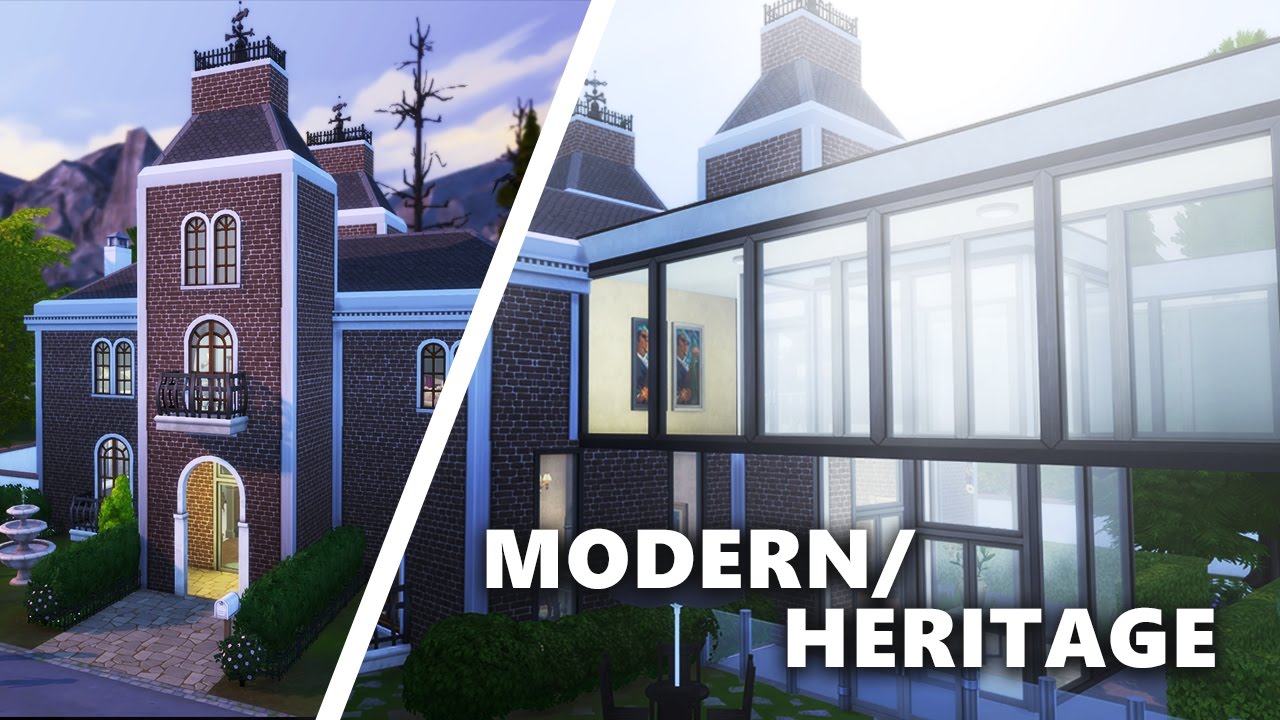 The Sims 4 Build | MODERN HERITAGE  /w Sisligracy