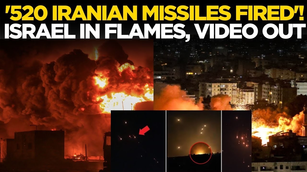 LIVE: Haifa Explodes On Cam As Iran Hammers Israel | IRGC Launches ‘Wave 17’ | Israel Under Attack