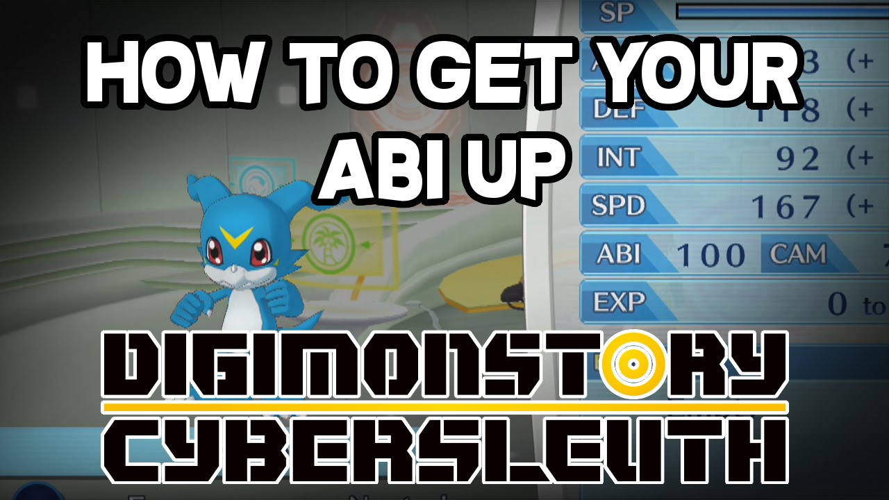 Digimon Story: Cyber ​​Sleuth - Как повысить свой ABI!