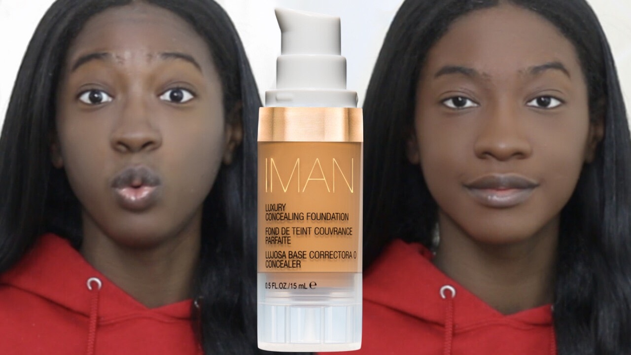 Foundation Hunt #16: Iman Luxury Concealing Foundation (Earth 3) #BOMBALERT