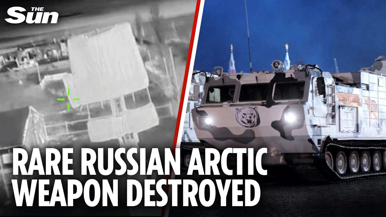 Rare Russian ARCTIC missile system obliterated in precision drone strike by Ukrainian intelligence