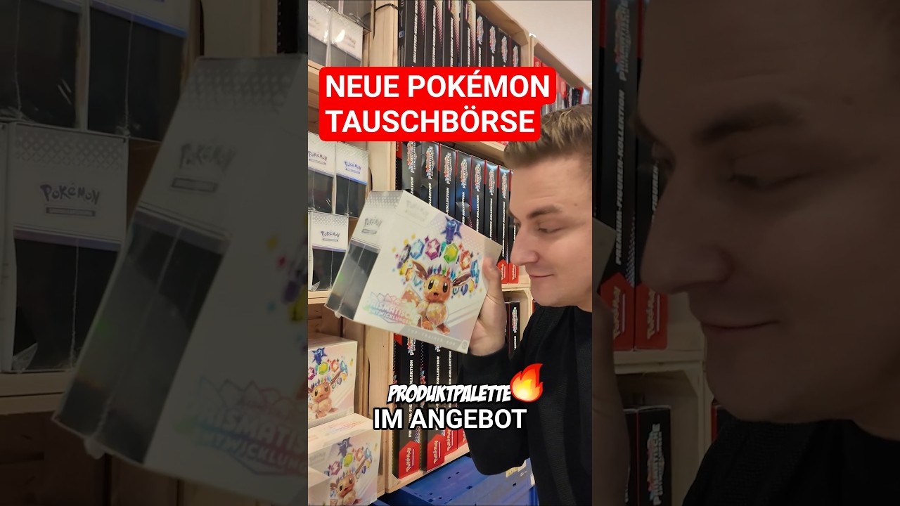 Gro&szlig;er Pok&eacute;mon Karten RESTOCK im ANGEBOT bei Pok&eacute;mon Tausch Event 🔥