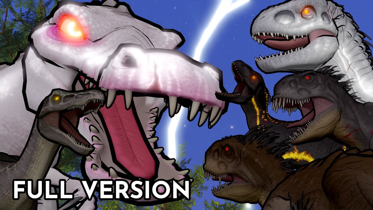 Rudy vs Hybrid Dinosaurs | Animation (Full Version)