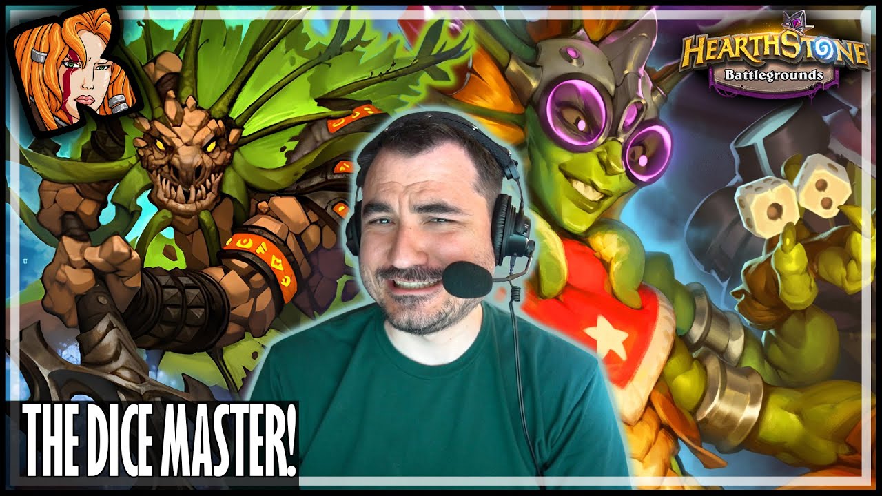 SNAKE EYES IS THE DICE MASTER! - Hearthstone Battlegrounds