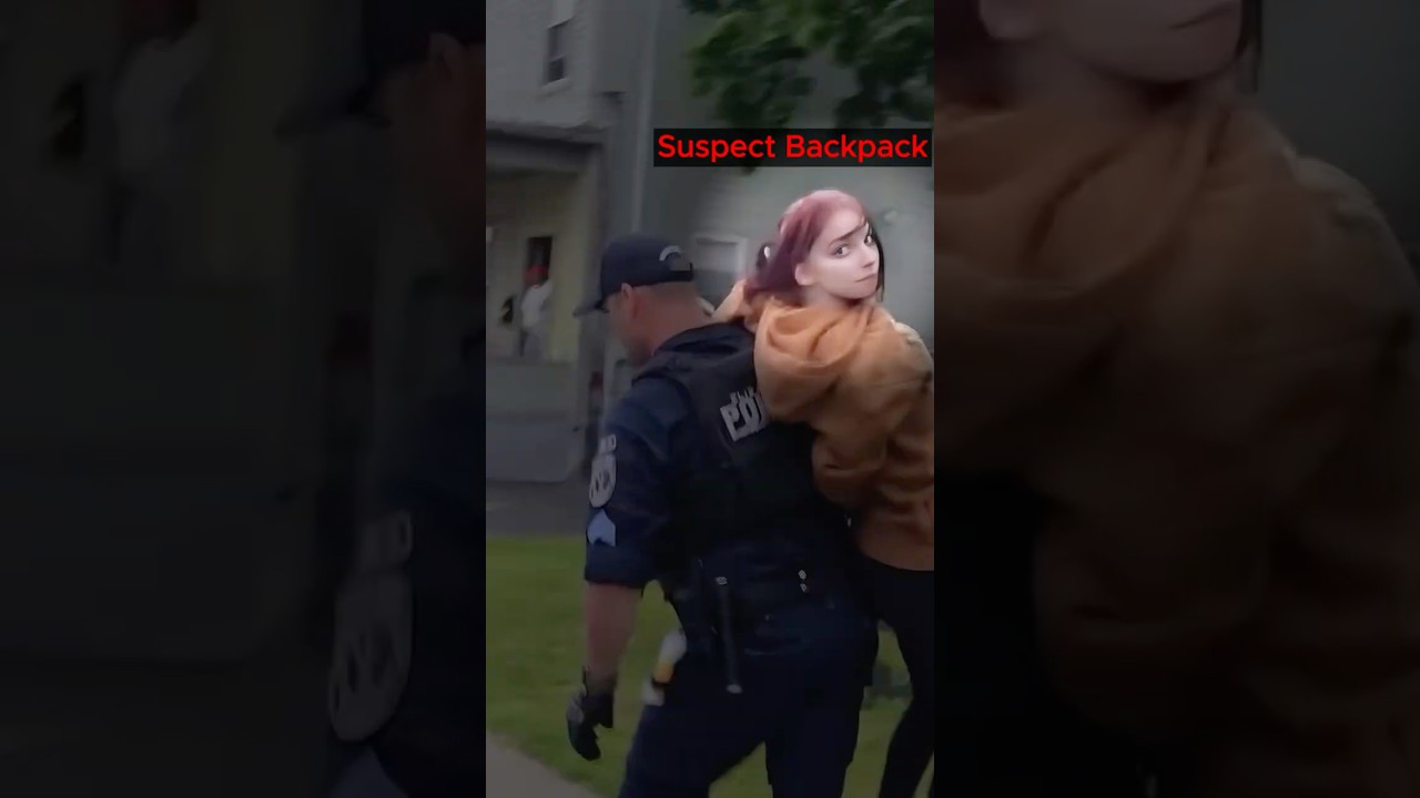 Officer Carries Suspect Like a Backpack