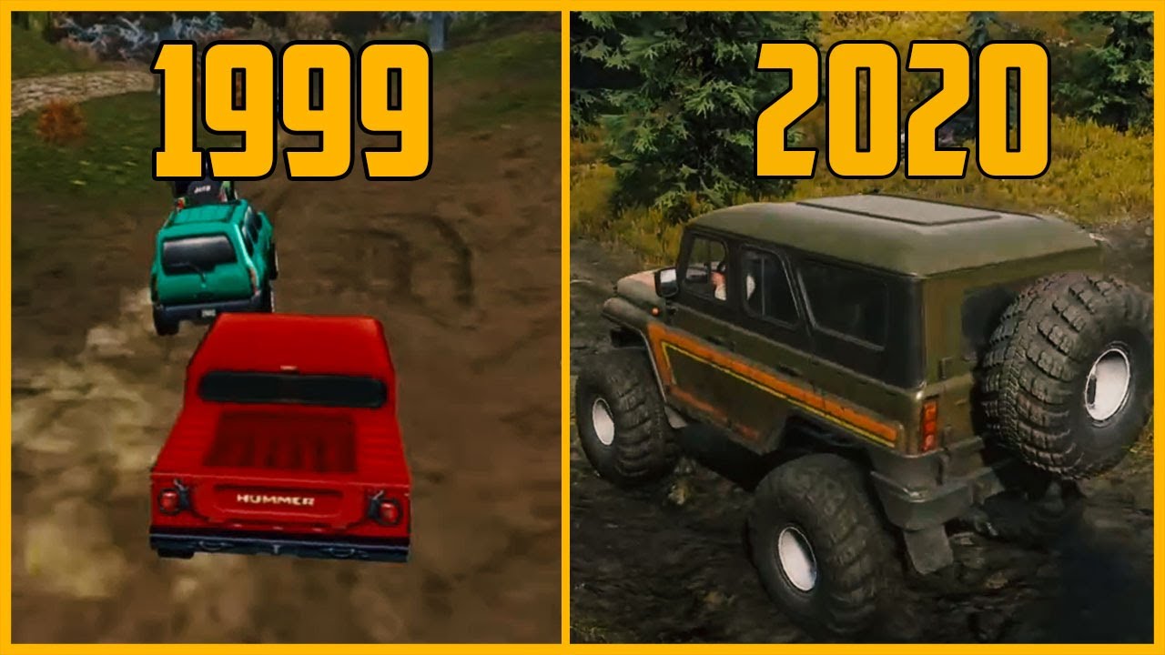 evolution of off-road games | off-road games | Evolution of driving games|