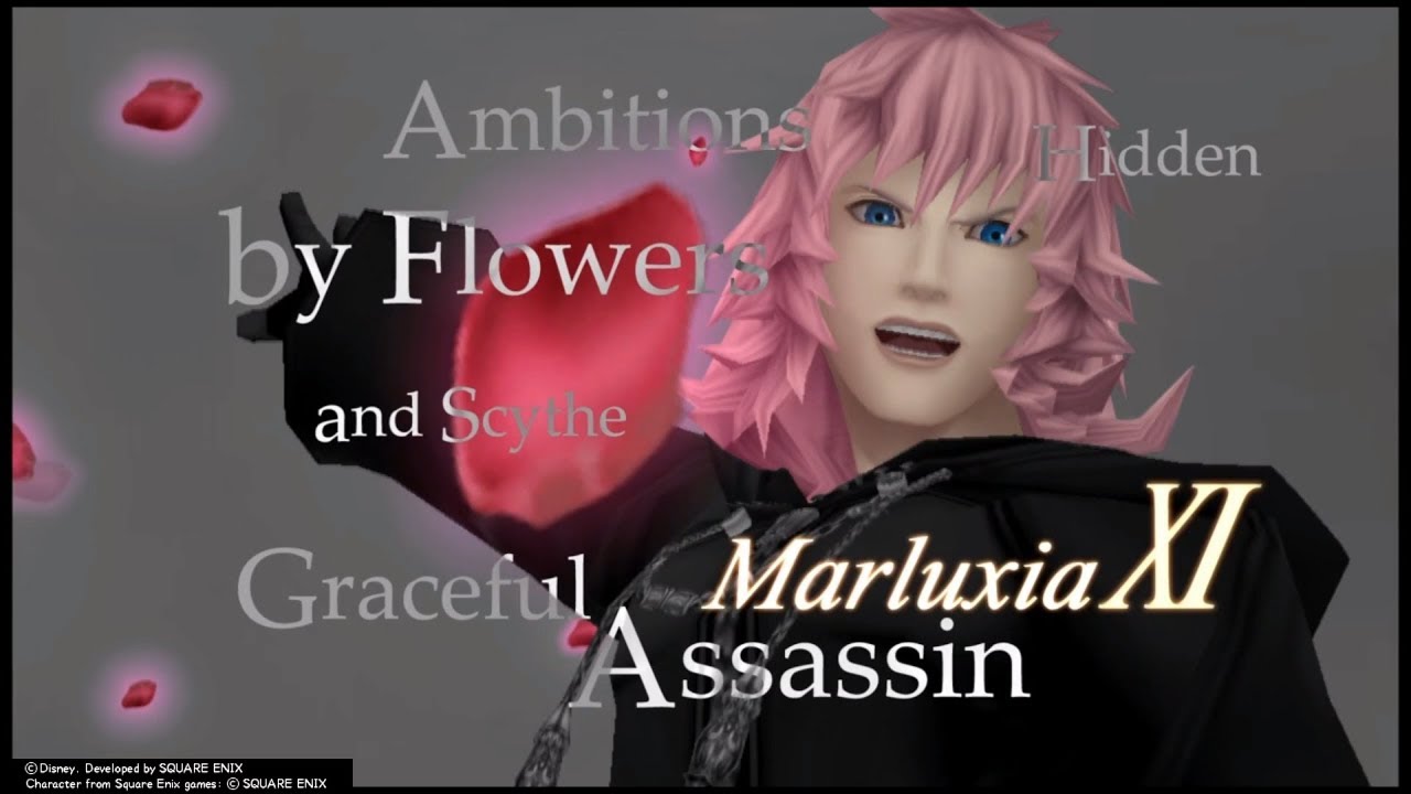 Marluxia [ALL CUTSCENES] | Kingdom Hearts Series THE MOVIE