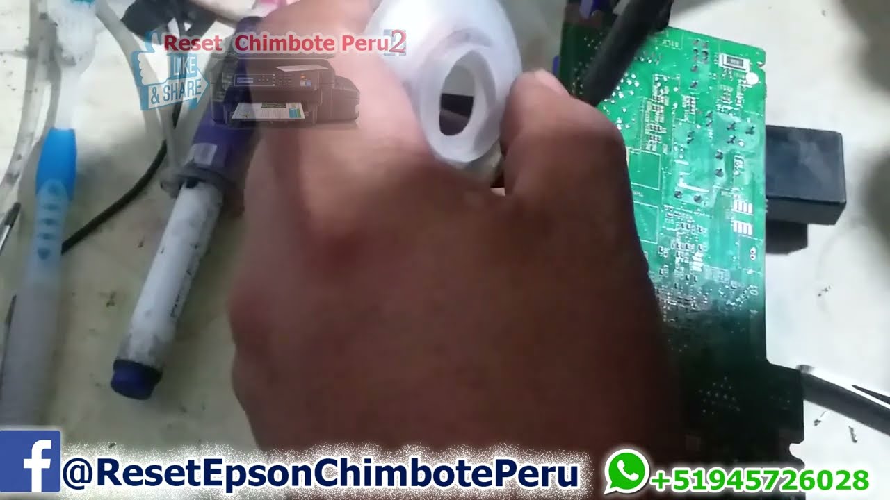 Reparacion Electronica de Placa Epson L375 Completo!!