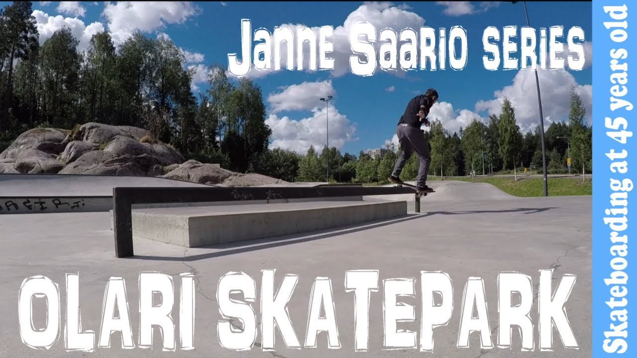 Olari Skatepark, Janne Saario series - Old Man On Skate #74