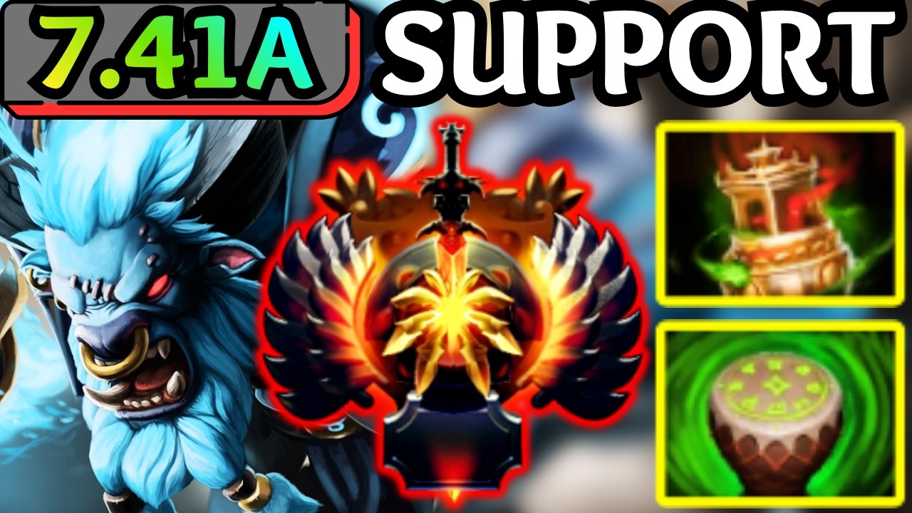 🔥 SPIRIT BREAKER Support is BROKEN NEW Patch 7.41a &mdash; Global Charge 🔥 Dota 2 Support