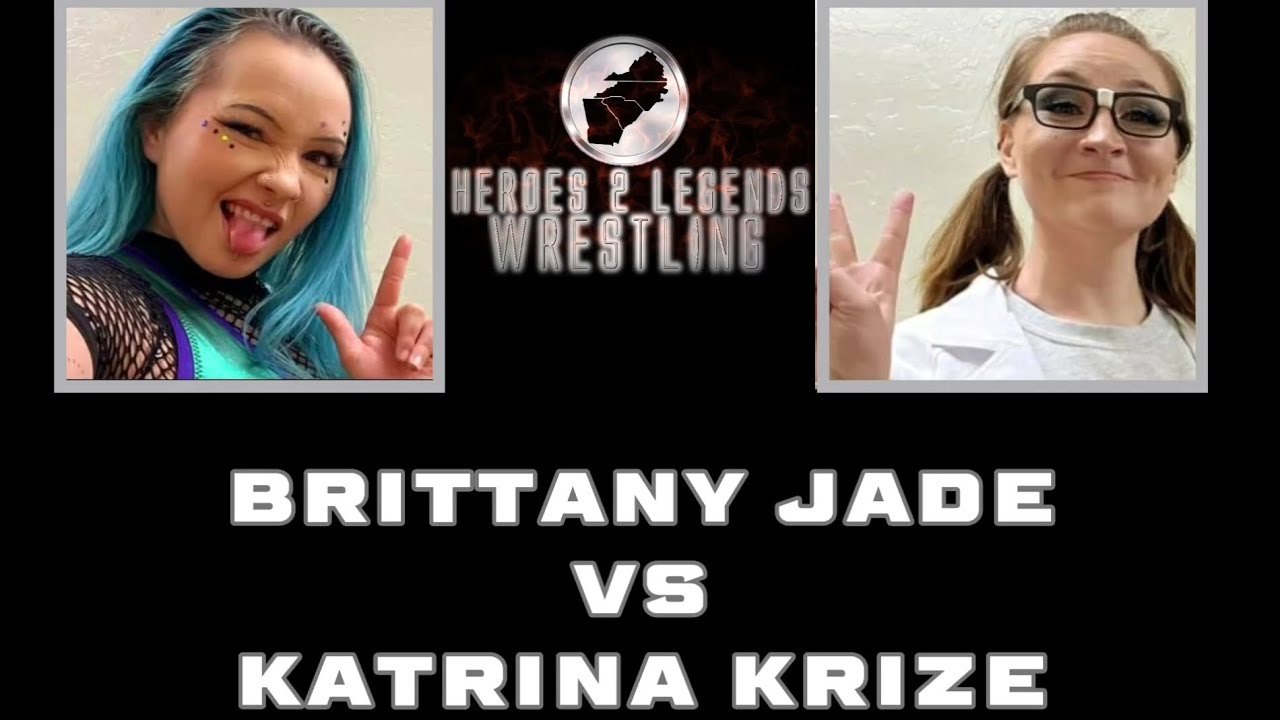 Brittany Jade vs Katrina Krize - Heroes 2 Legends Wrestling - October 8th, 2022