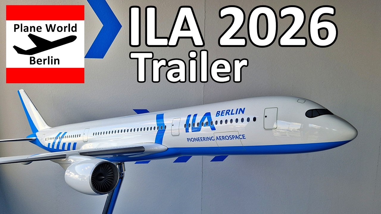 ILA Berlin 2026 Highlight Preview Trailer // Berlin Brandenburg Airport 10th - 14th June 2026