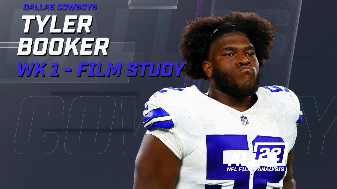 HOW DID TYLER BOOKER  FARE AGAINST THE DEFENDING CHAMPS? ROOKIE FILM STUDY #cowboys