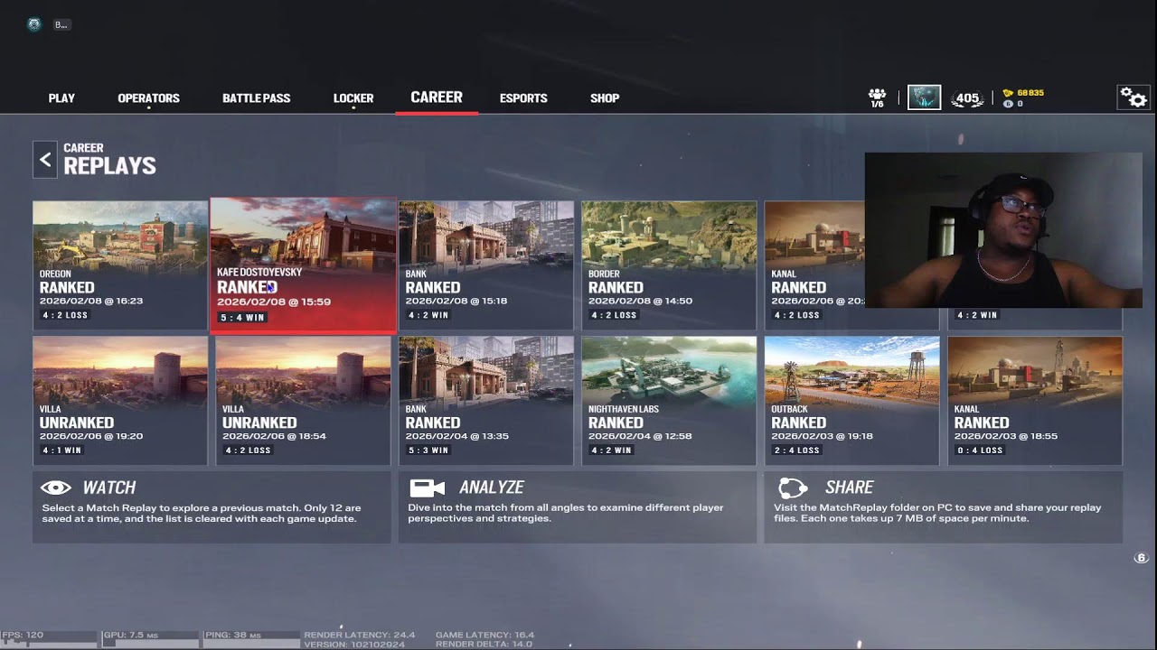 Running some siege until Superbowl...............................