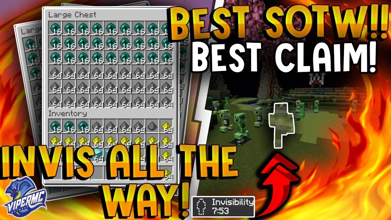 BEST SOTW + INVIS EVERYDAY! | #1 | Viper Royale *Giveaway*