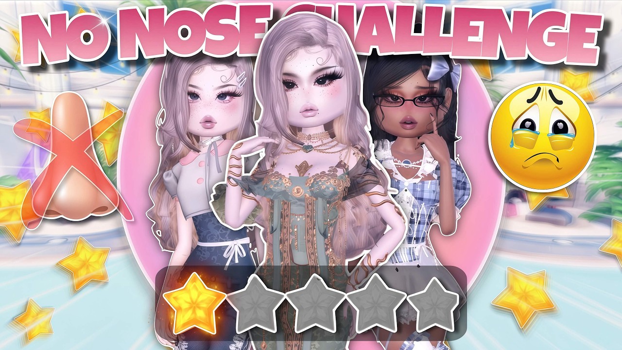 CANT Use *NOSES* In Dress To Impress!! (It was SO hard!!!)