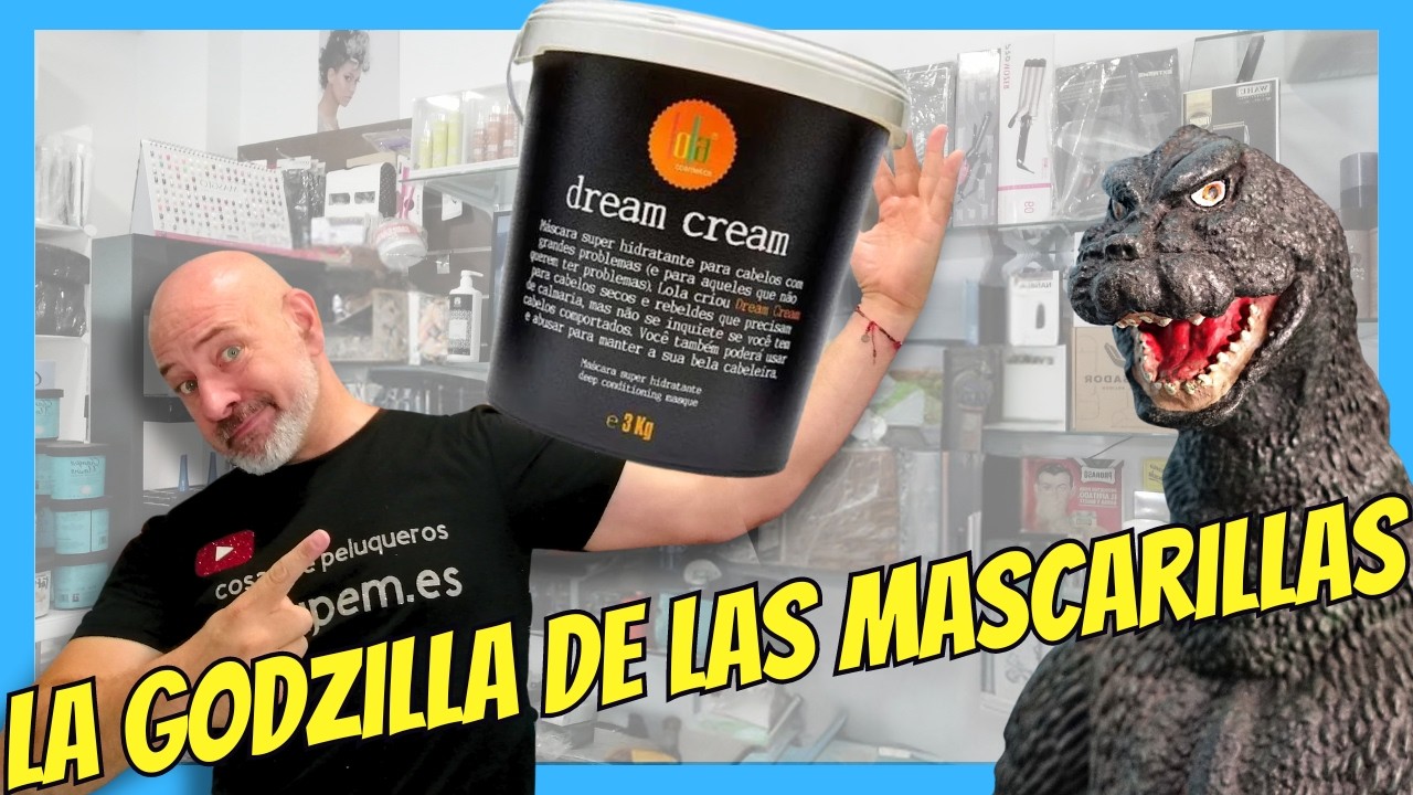 Mascarilla de 3 kilos para un año, Dream cream tienes  mascarilla para aburrirte