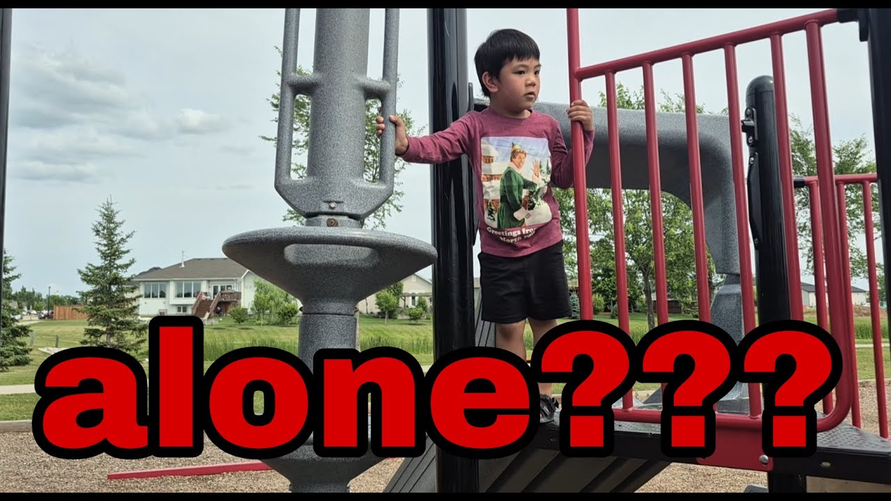 Travis alone at the park :(