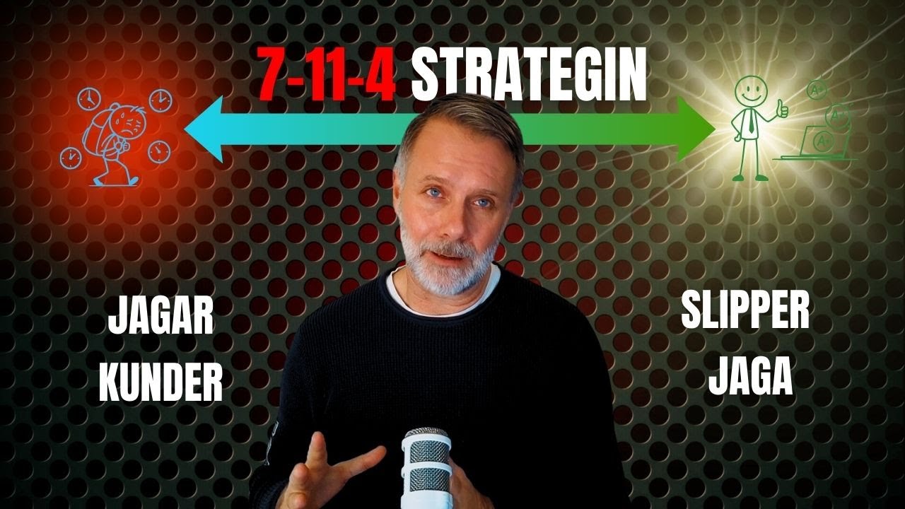 7-11-4 strategin för att slippa jagande och övertalande försäljning