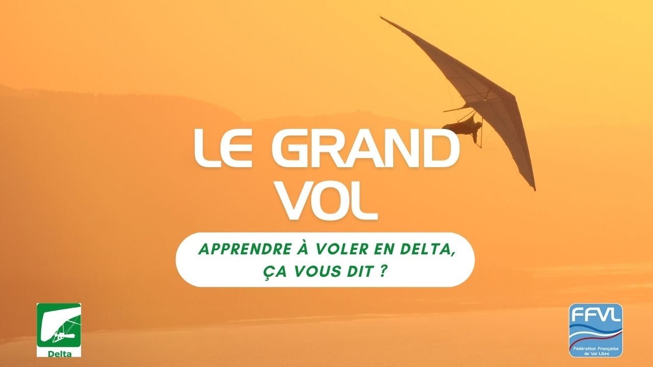 LE GRAND VOL ! Suivez le parcours de 6 stagiaires vers leur envol en deltaplane.