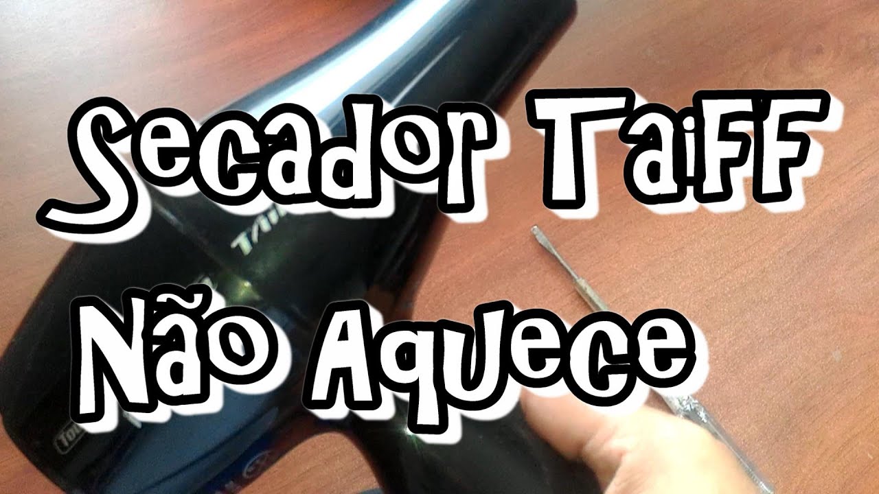 Manutenção 02 - Secador Taiff não aquece