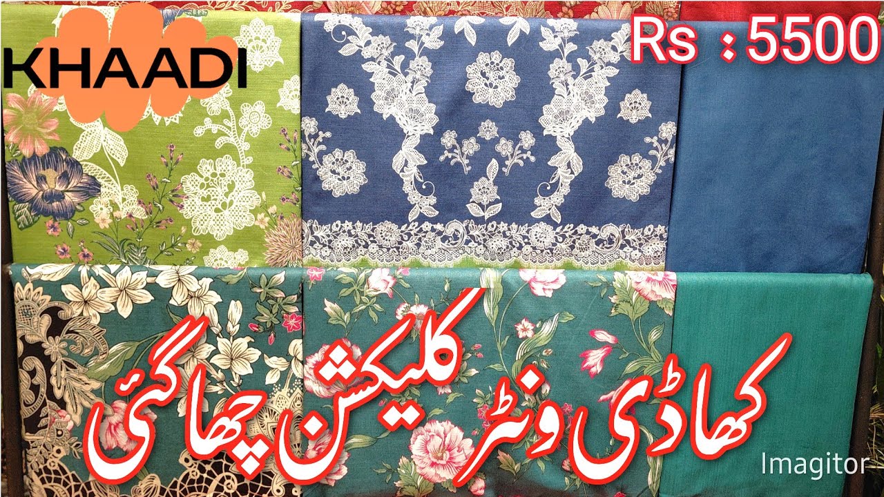Khaadi Unstched Winter Collection 2025 🔥🤩 KhaadiKhaadi sale