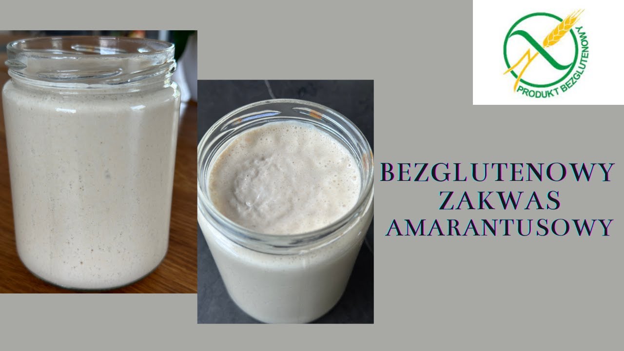Bezglutenowy zakwas amarantusowy - SZYBKI ZAKWAS na chleb!!!