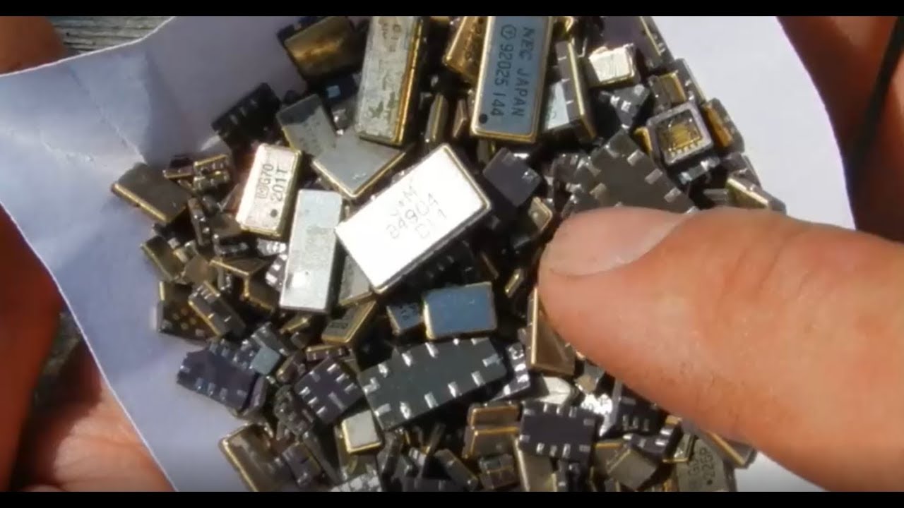 ЗОЛОТО ИЗ РЕДКИХ МИКРОСХЕМ СОТОК!