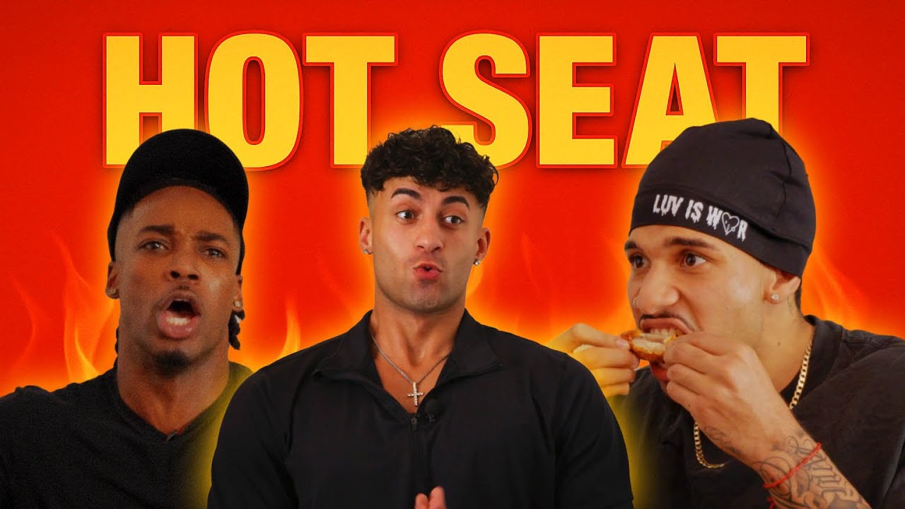 Louis and Dre Couldn't Handle the World's Hottest Wings | Hot Seat | Isaac Francis