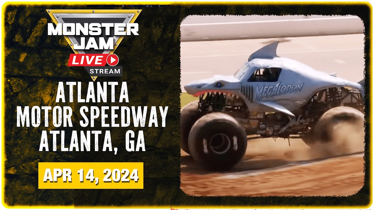Monster Jam Atlanta, GA (Full Event) | April 14, 2024 | Stadium Series East