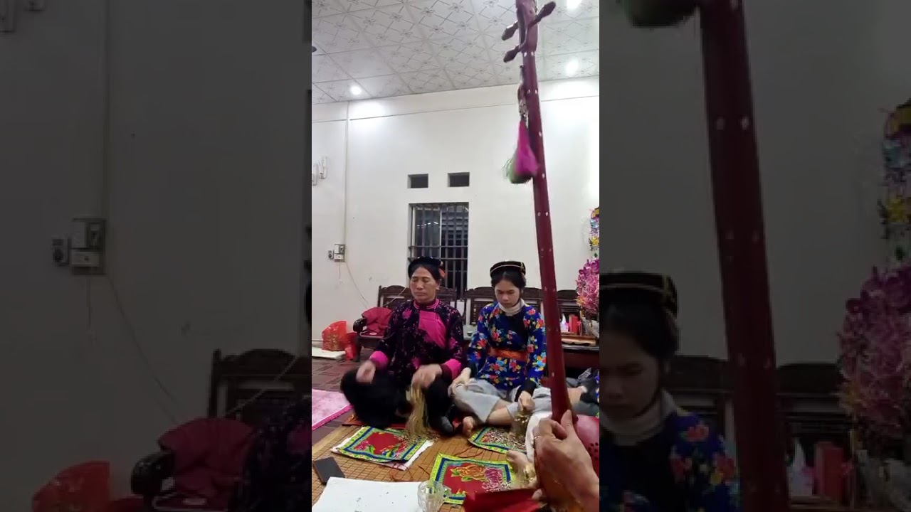 Then Lạng Sơn : Then Hằng hát then làm lễ đêm 26 tháng giêng 2026