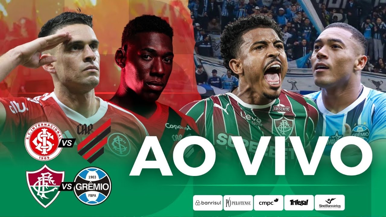 AO VIVO | INTER X ATHLETICO | FLUMINENSE X GRÊMIO | BRASILEIRÃO 2026 | RÁDIO BANDEIRANTES POA