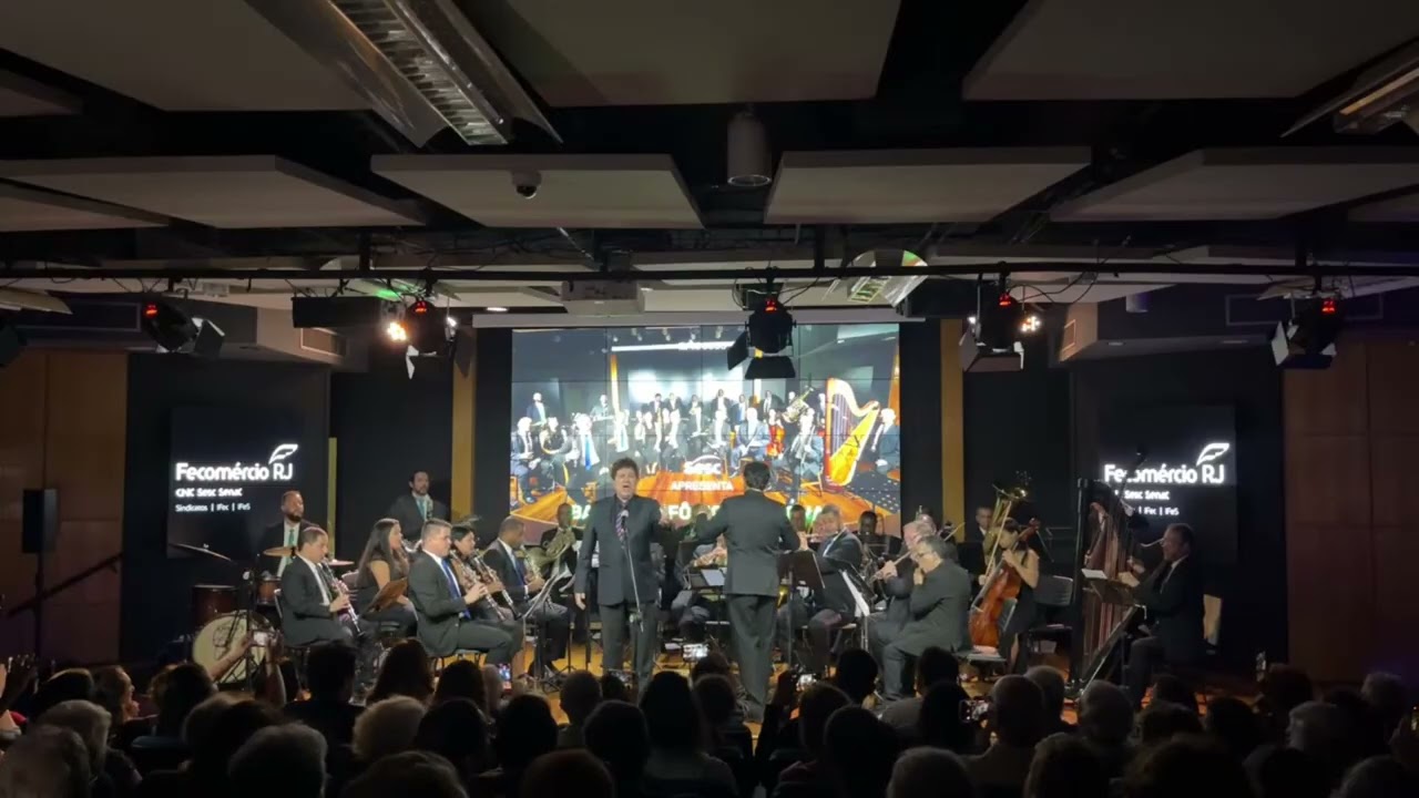 O Sole Mio - Banda Sinfônica Nacional - Tenor Wladimir Cabanas