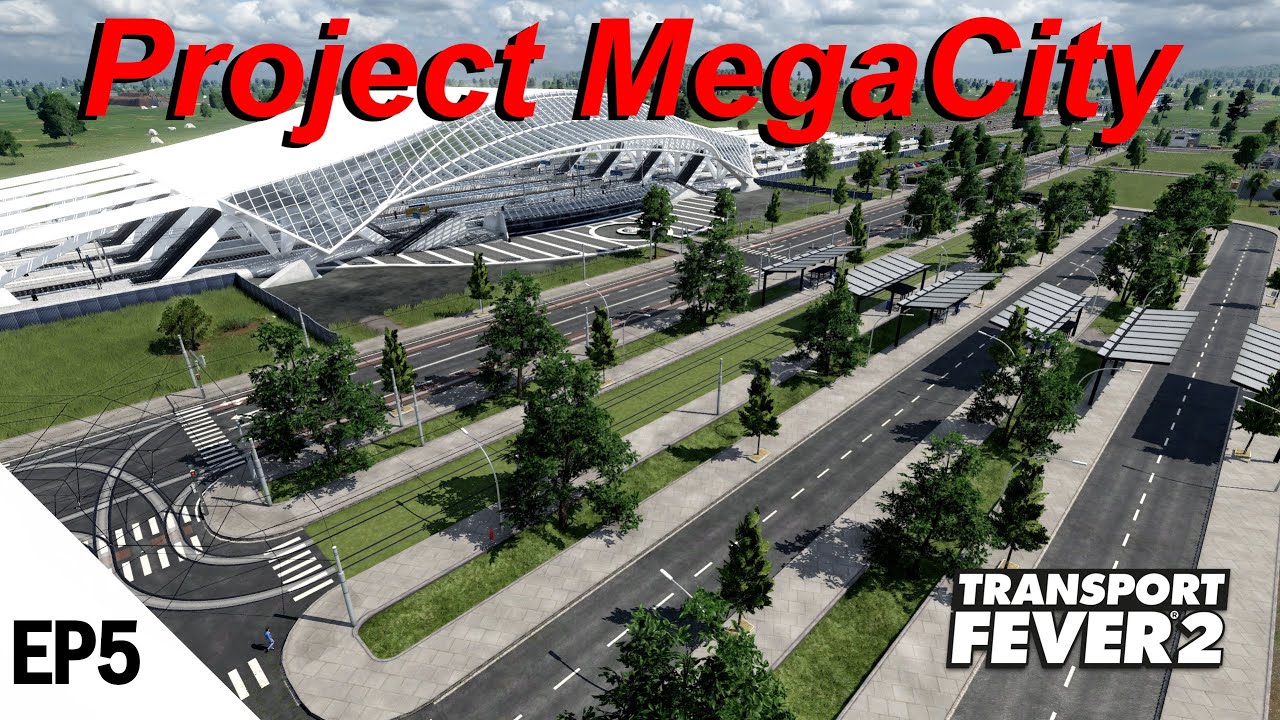 Project MegaCity - A brand new Railway Station