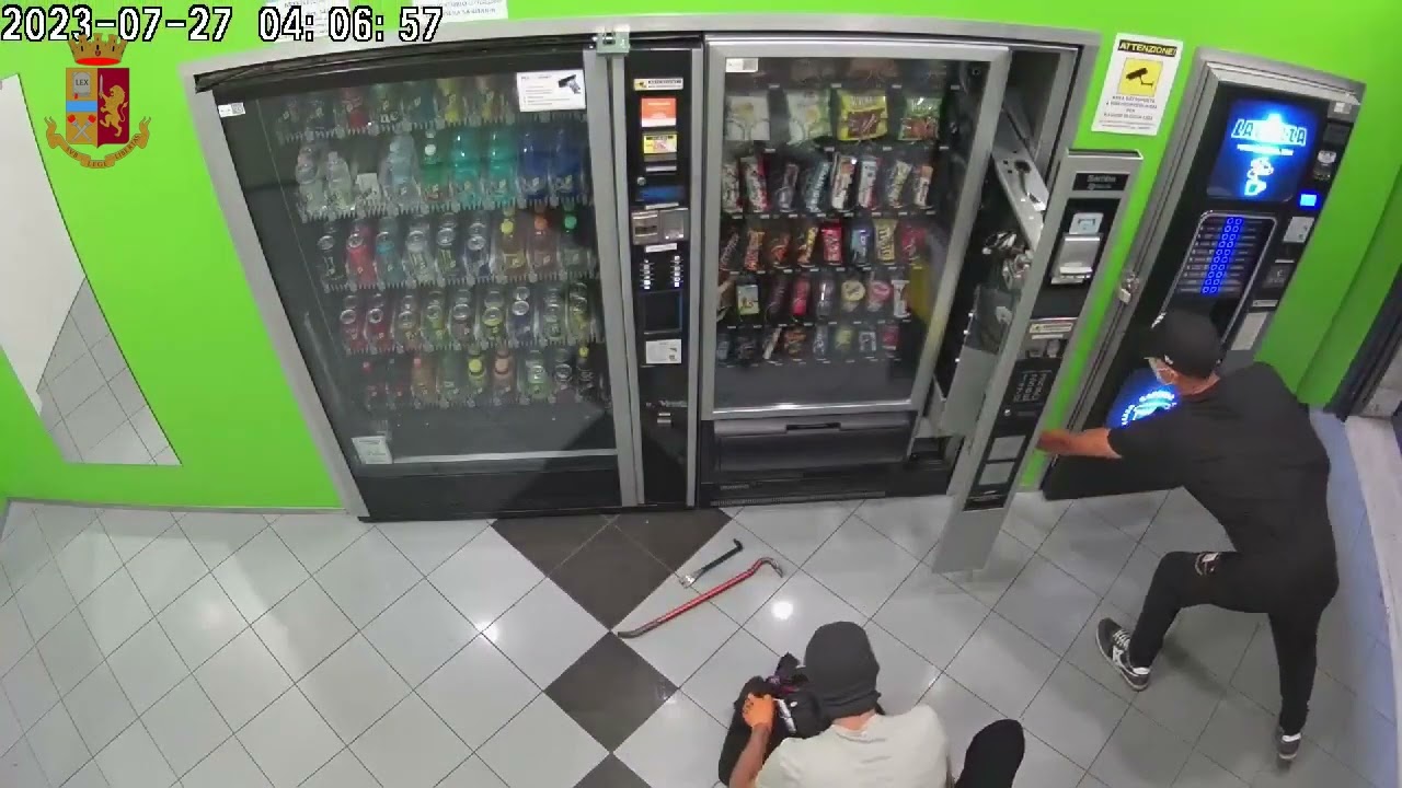 Terni, individuati gli autori di una serie di furti a distributori automatici