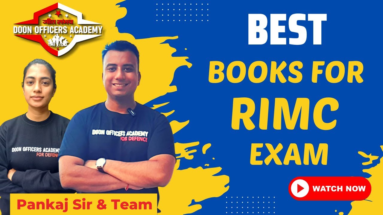 Best Books for RIMC Exam | RIMC 2023 | RIMC Books | RIMC English | RIMC GS | How to prepare for RIMC