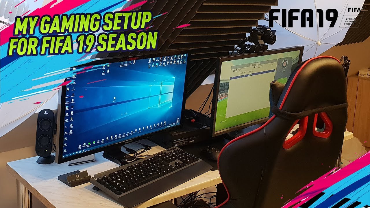 I AM READY FOR FIFA 19 ULTIMATE TEAM! MY GAMING SETUP TOUR!