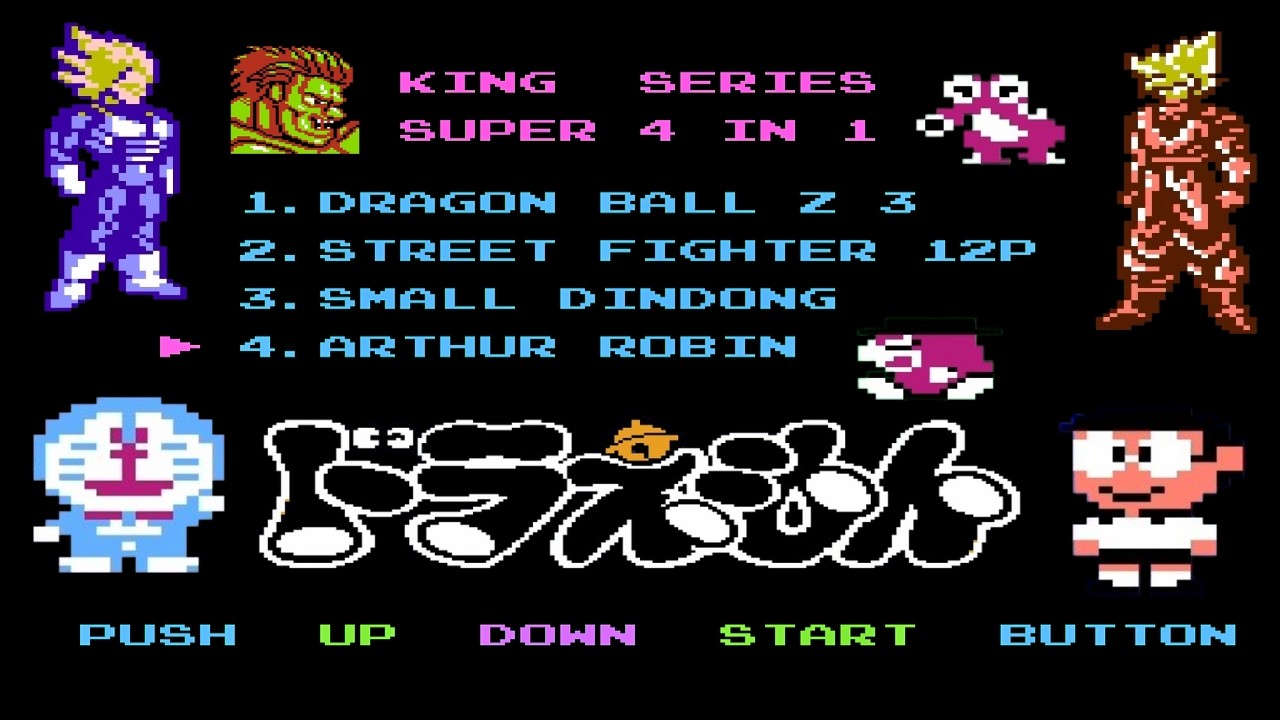 NES 4 in 1 Super Games : 90s Gaming Memories Return