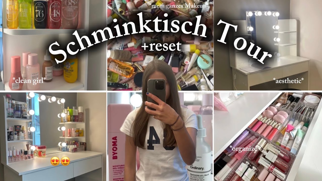 Schminktisch Tour + Reset🎀🥥