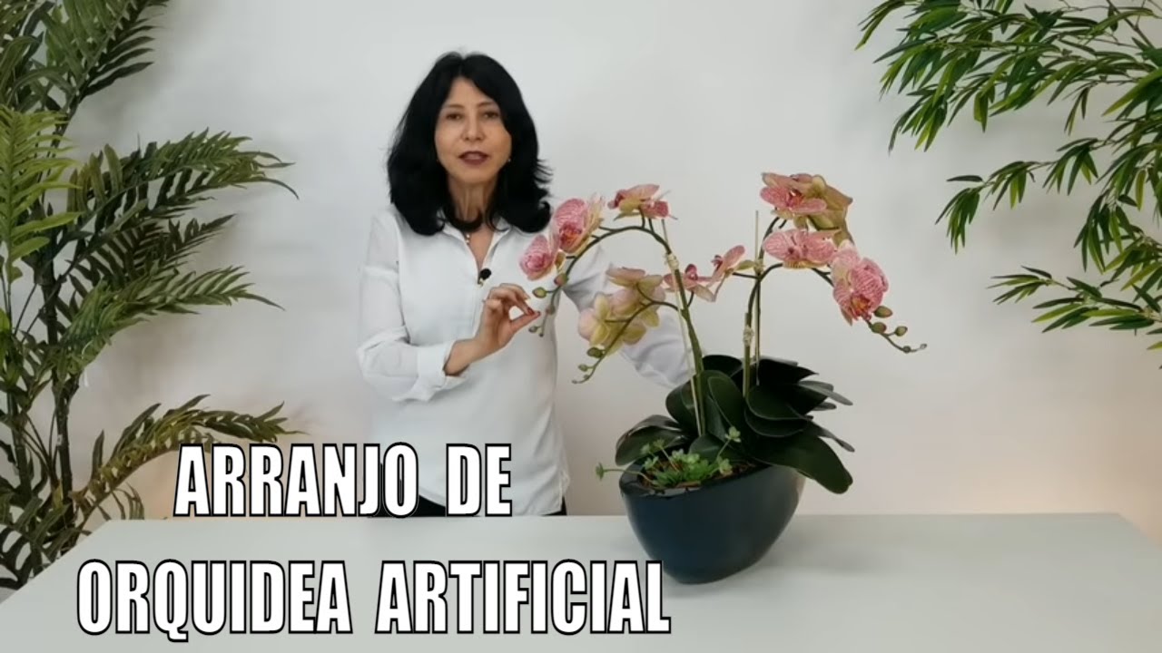 Como Fazer um Maravilhoso Arranjo de Orquidea Artificial