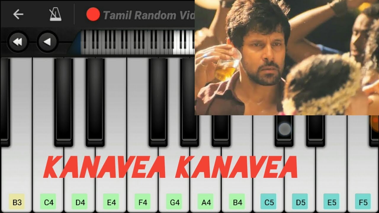 Kanavea kanavea Piano cover | Perfect Piano | Tamil Random Videos