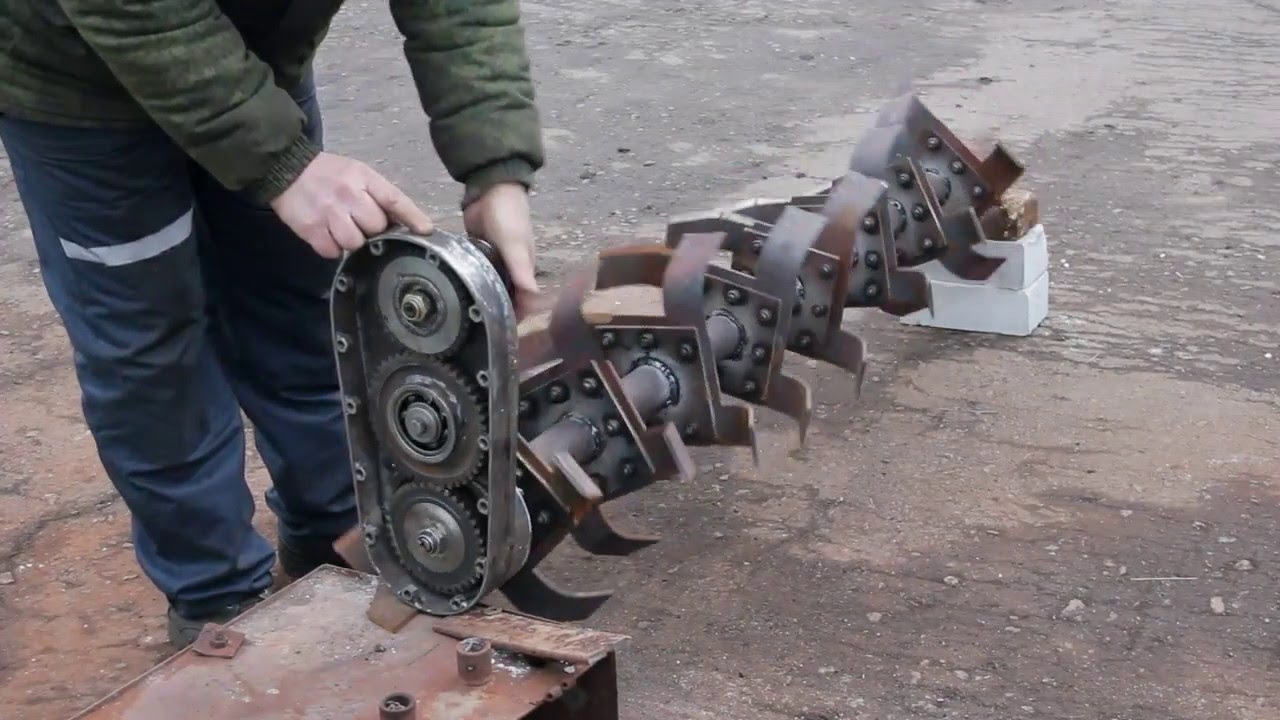 Привод фрезы